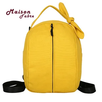 

Women Canvas Backpack Summer Beach Phone Pocket Metal Decoration Messenger Bags bolsos famosa 2019 Rucksack Fashion
