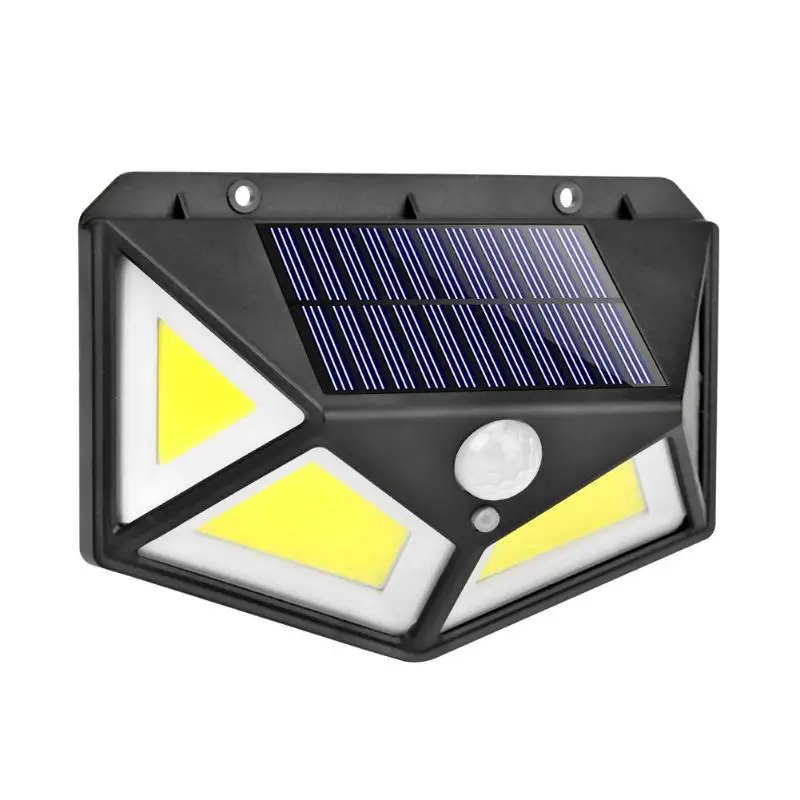 Открытый COB 68LED солнечной энергии крыльцо огни движения сенсор водонепроницаемый широкий угол безопасности лампы для улицы во дворе