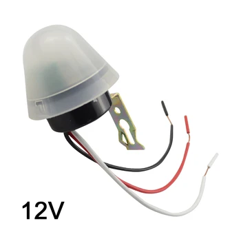 

Safe Electrical Accessories Home 110V 220V 12V Sensor Street Light Switch Photo Control Induction Outdoor Photocell Auto On Off
