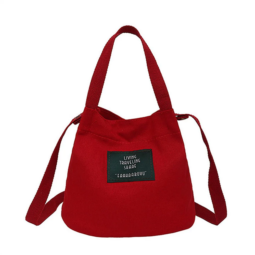 Портативный Малый мешок обеда для женщин и мужчин Ланч-бокс Tote Bento Pouch контейнер для еды школьные сумки для хранения еды черный ShoulderBag - Цвет: Красный