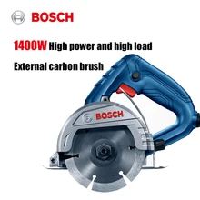 Bosch – machine à découper le marbre GDC140, machine à découper le carrelage, la pierre, haute puissance, 1400 watts, multifonction
