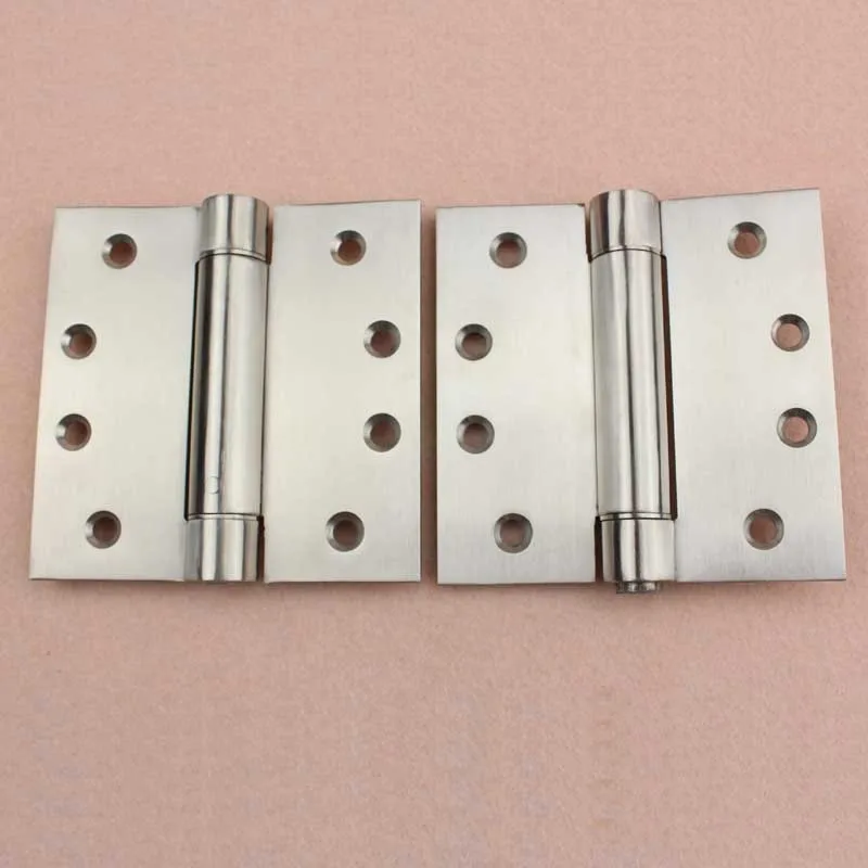

4-Inch 304 Single Spring Hinge Stainless Steel Door Hinge Automatic Adjustable Speed Automatic Door Closing Pendant Hidden Door