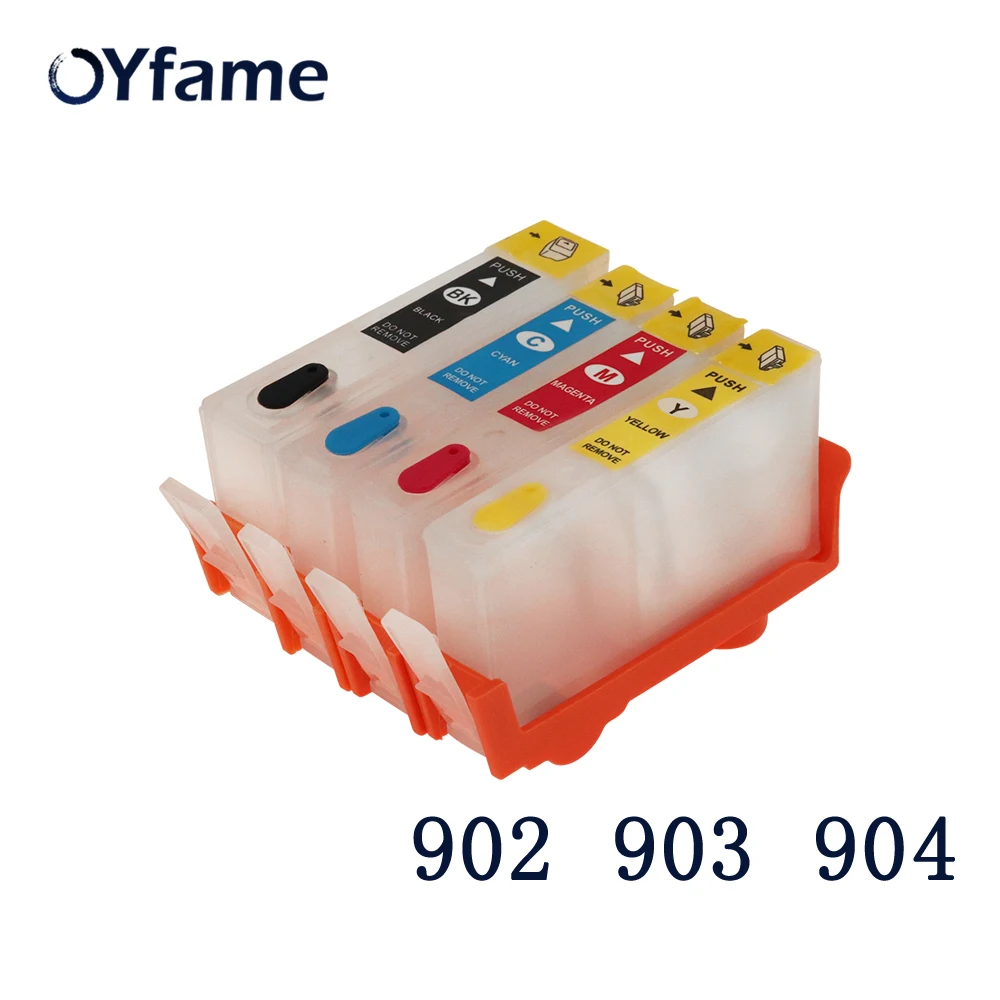 OYfame 902 903 904 чернильный картридж для HP заправка картриджей с ARC чип OfficeJet 6950 6960 6951