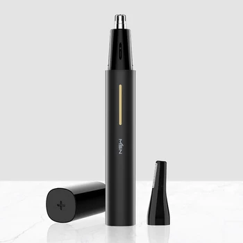 

MSN Electric Nose Hair Trimmer Temple Eyebrow Shaver Clipper Waterproof 2 in 1 Dual Blade Safe Cleaner Tool From Xiaomi Youpin