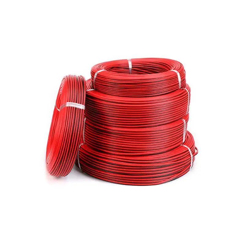1Meter 20.3mm0.5mm0.75mmSpeaker Wire Audio Core Cable Red And Black For Home Stereo HiFi  Car Audio System 2 x 0.5mm1.01.5 (4)