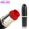 Licking Lipstick Massage Toys Double Stimulation Vaginal Bullet Vibrator 2 in 1 Clitoris Stimulator Orgasm Sex Toy for Women 1