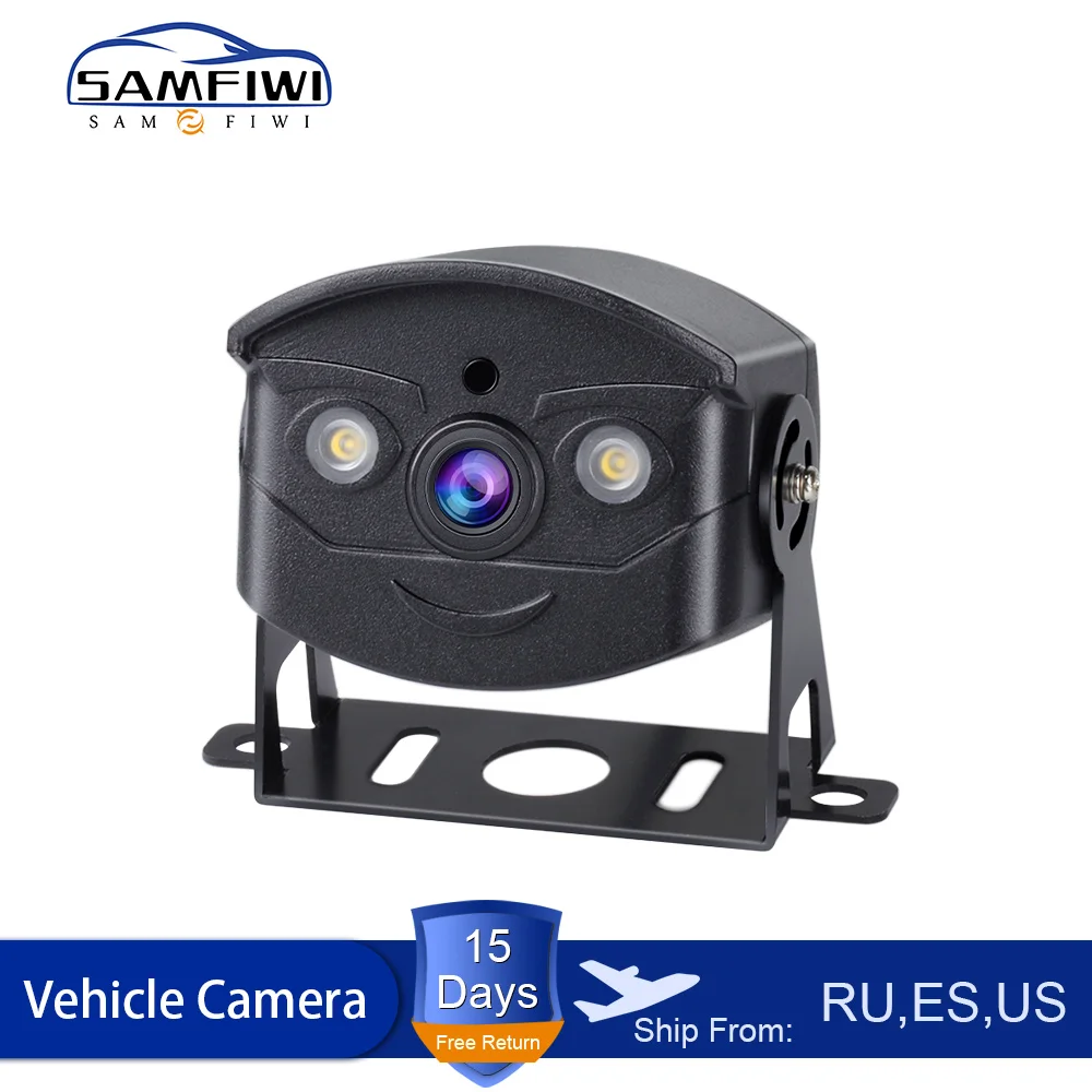 

Truck Backup Camera IR Night Vision Waterproof AHD Vehicle Rear View Camera Auto Backup Monitor Universal For Motorhome Trailer