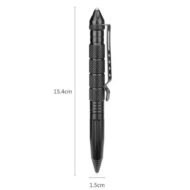 High Quality Tactical Pen Self Defence Pen Multipurpose Aviation Aluminum Anti-skid Portable Pen Tool Wholesale