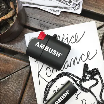 

street sport ambush Lighter shape Wireless Bluetooth Earphone soft Silicone Case For AirPods Pro 3 2 1 Box Headset cover