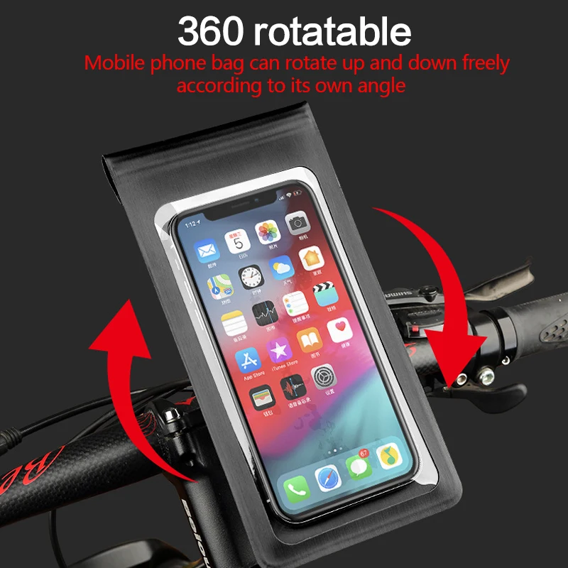 Водонепроницаемая мотоциклетная велосипедная Мобильная подставка-держатель для сотового телефона Поддержка для iPhone 8 SE 8Plus gps Держатель для велосипеда водонепроницаемый чехол-сумка