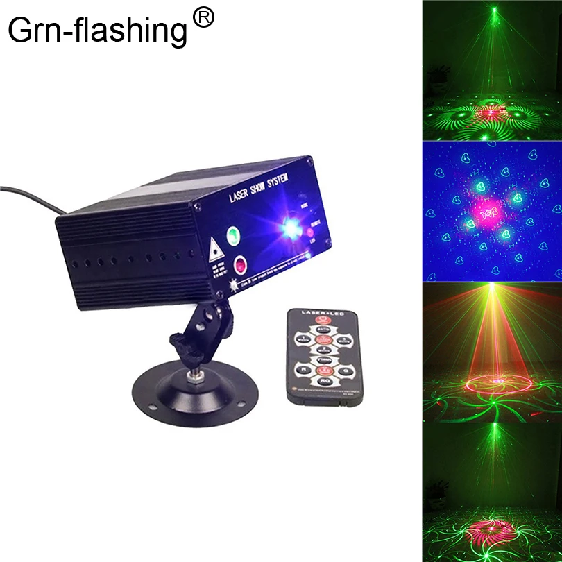 48Pattern Laser Projector effect Stage Lights Star Projector Showers
