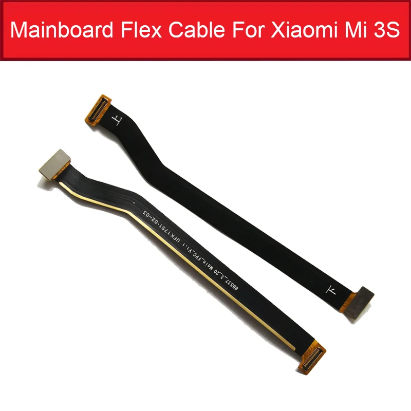For MI 3s Гибкий кабель для материнской платы для Xiaomi Mi 9 9SE 8 Lite Youth 8X 8se 8 6X6 5X 5S 5C 5 4i 4C 3S Note 3 Pocophone F1 плюс замена - Цвет: For MI 3s