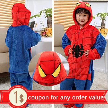 

Kid Pajamas Children Sleepwear Costume Super Man Suit Girls Boys Pajama Kids Sleepwear Children Nightwear