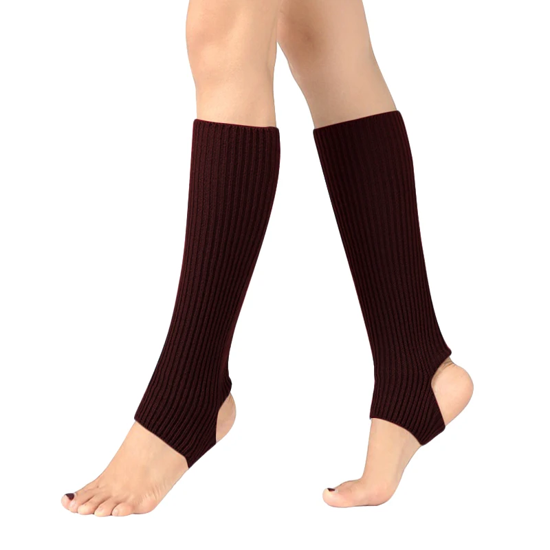Kids Knee High Socks For Girls Workout Socks Toeless Training Dance Leg Warmers Compression Stocking Open Toe Relief Sock - Color: K
