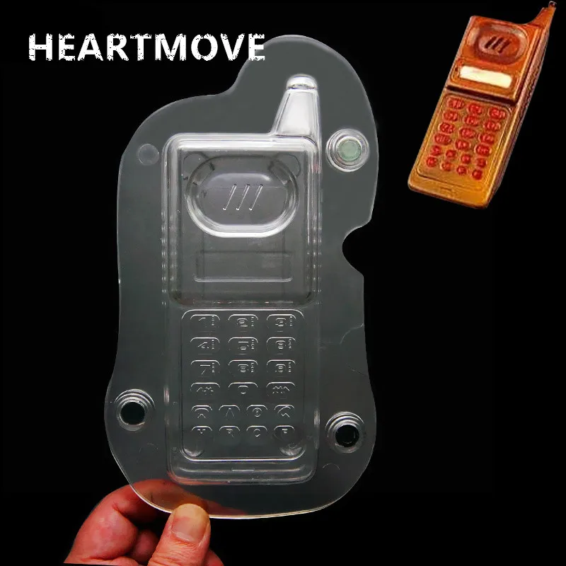 9526 HEARTMOVE 3D форма мобильного телефона формочка для шоколада, сделай сам, торт из конфет украшения поликарбонатовый для шоколада форма для выпечки - Цвет: 9526