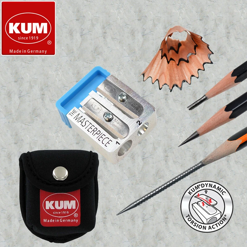 1pc Germany Kum The Masterpiece Segmented Magnesium Pencil Sharpener