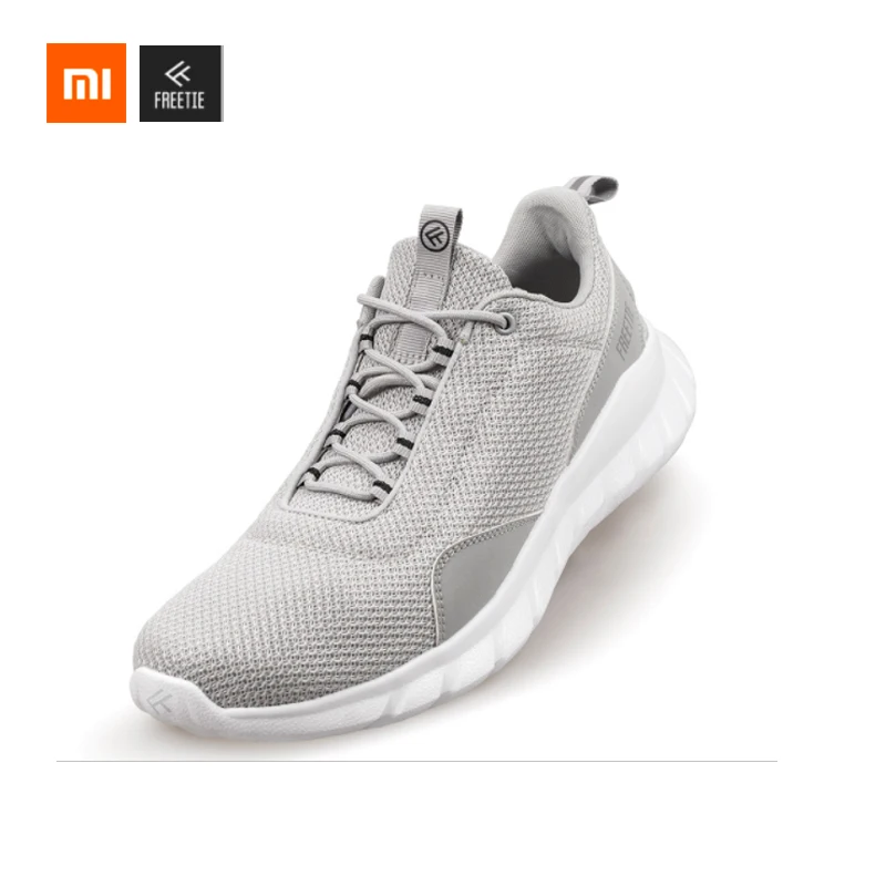 Xiaomi MIJIA EUR39-44 размера плюс спортивная обувь амортизатор Freetie Повседневные Дышащие Беговые женские мужские спортивные кроссовки