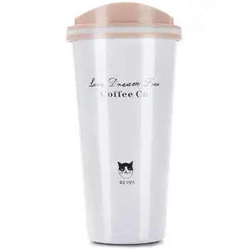 

500ML Premium Thermos Mug Coffee Cup With Lid Thermocup Seal Stainless Steel Vacuum Flasks Thermo Mug For Car Water Bottles