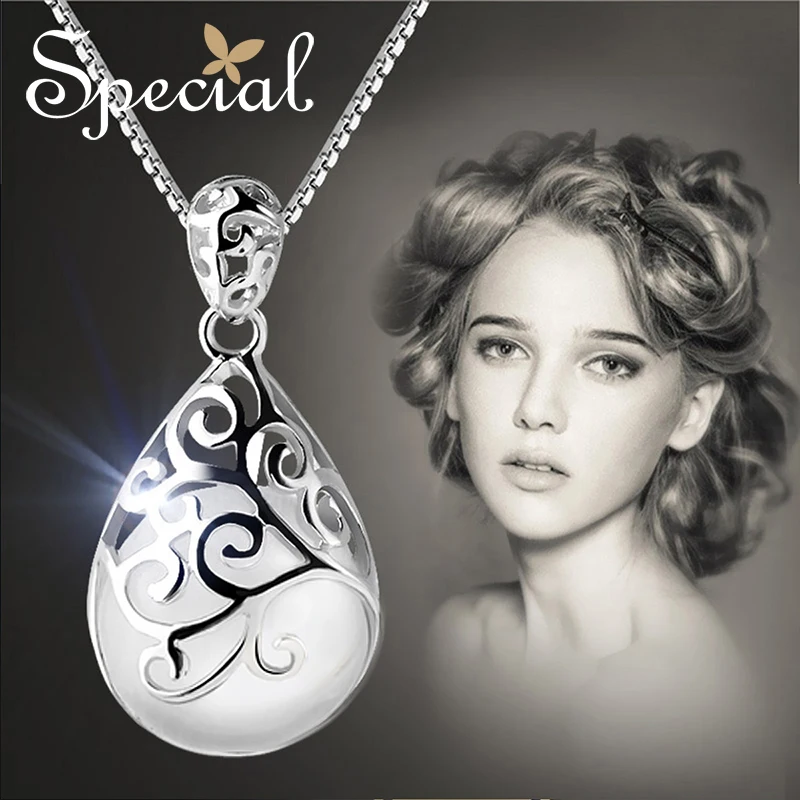 

Special Choker Necklaces 925 Silver Synthetic Opal Fashion Handmade Design Free Shipping Luxury Pendant Jewelry XL13A0609