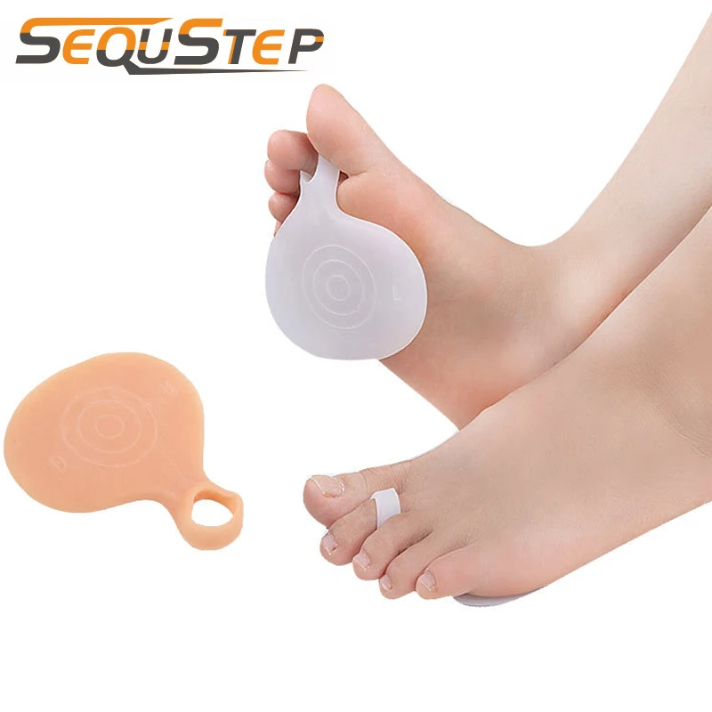 

Super Soft High-Heeled Pain Relief Pads Forefoot Cushion Metatarsal Pad Silicone Cushion Insoles Forefoot Massaging Insole