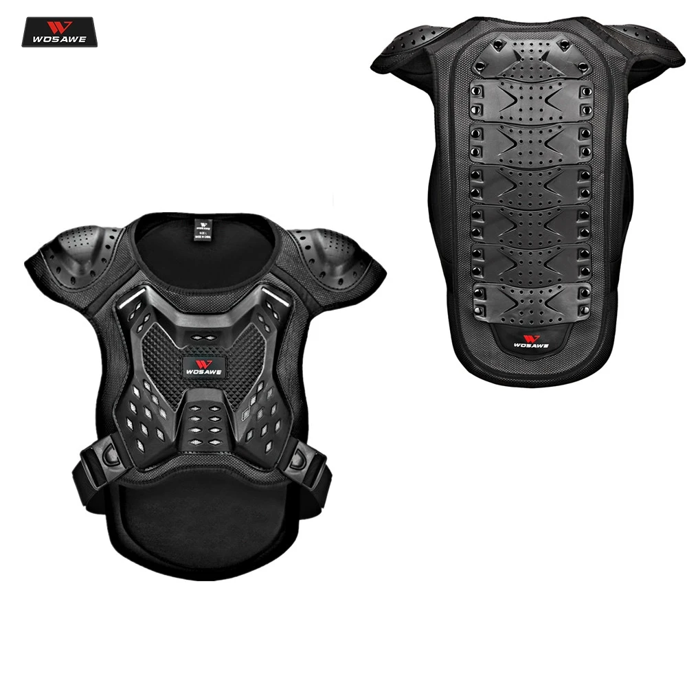 

Motorcycle Jacket Adult Chest Back Protector Moto Body Armor Guard Racing Body Protector Armor Jacket Motocross Protective Gear