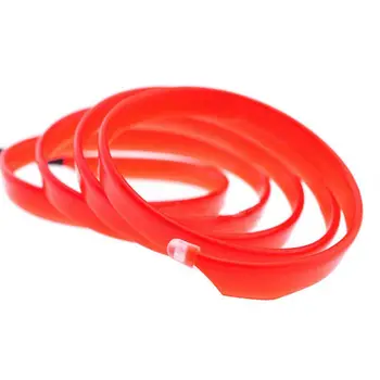 

12V DC 1m Cold Light Strip Car Interior Bar Fluorescent Neon Red Accessory