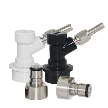 

Keg Disconnect Ball Lock Disconnect - Ball Lock Quick Disconnect Ball Lock Adapte Keg Coupler for Homebrewing