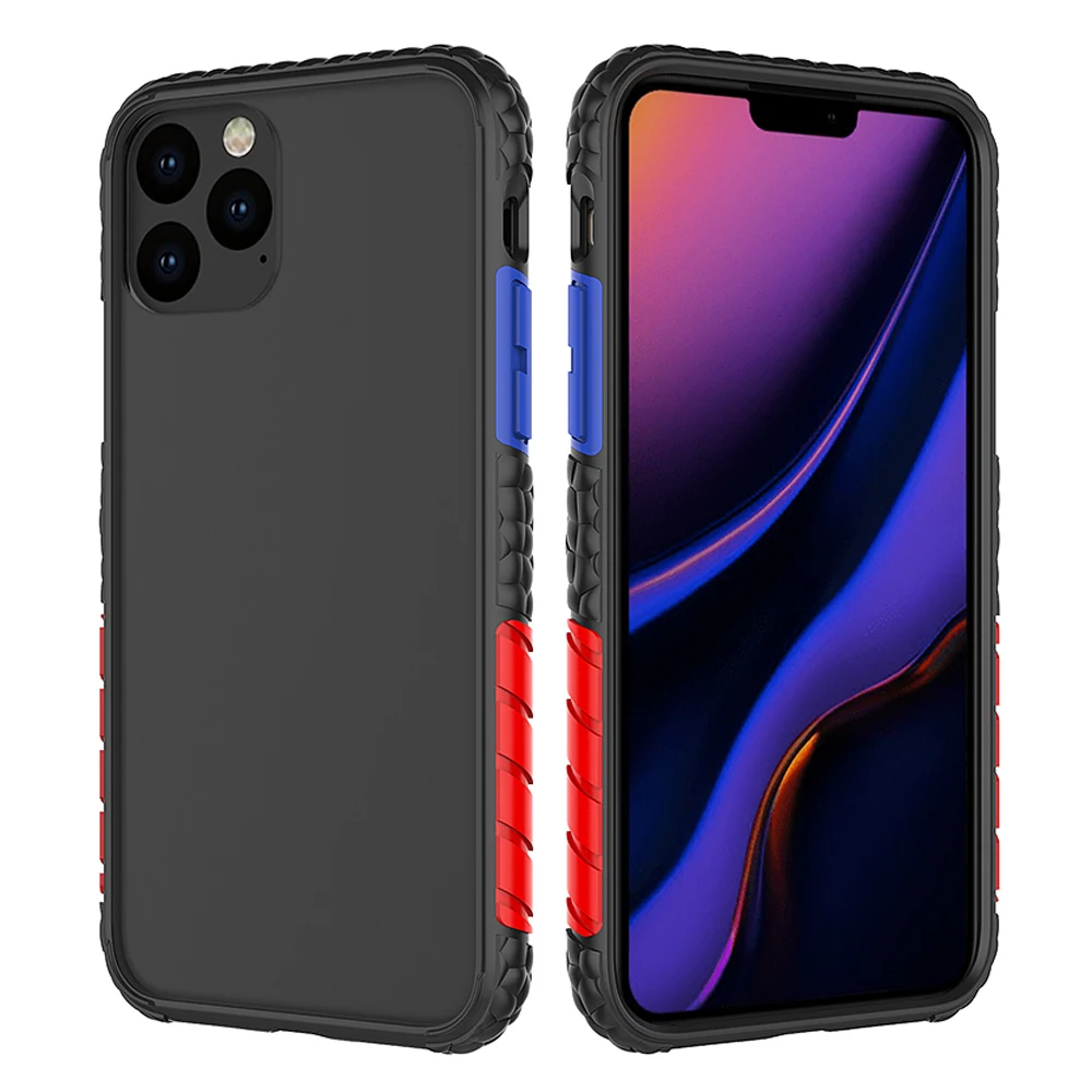 

For iPhone 11 pro Max 6.5 Case Dual Layer TPU PC Hybrid Cover Sports Shockproof Protective Shell for iPhone 11 pro 5.8 11 Case