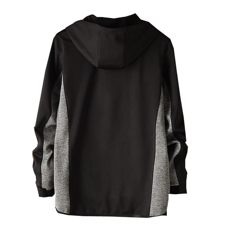 Осень зима мужская Толстовка 5XL 6XL 7XL 8XL бюст 138 см Плюс Размер повседневные мужские толстовки