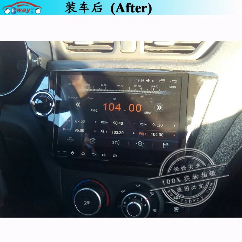4G wifi 2G 32G Android 9,0 2 din автомагнитола для KIA K2 RIO 2 2011 ...