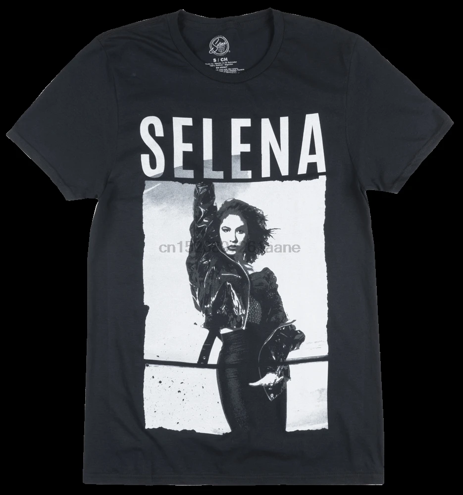 

SELENA QUINTANILLA CONCERT T-SHIRT MENS TEJANO MUSIC TEE BLACK C-LIFE New Fashion T shirt Brand Hip Hop Print Men Tee Shirt High