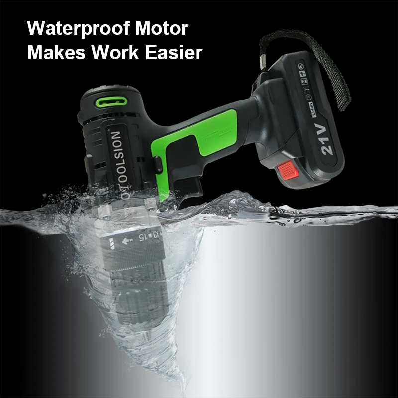 1500 Mah 21V Electric Screwdriver Wireless Screwdriver Tool Drill Screwdriver Charger 15+1 Torque шуруповерт аккумуляторный (9)