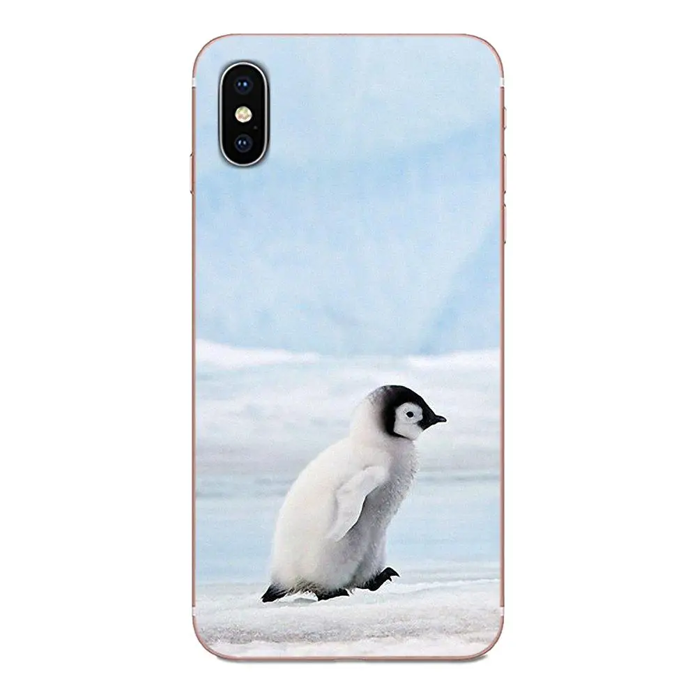 Мягкая одежда с принтом милой к коже Детские Пингвин для huawei Honor 4C 5A 5C 5X6 6A 6X7 7A 7C 7X8 8C