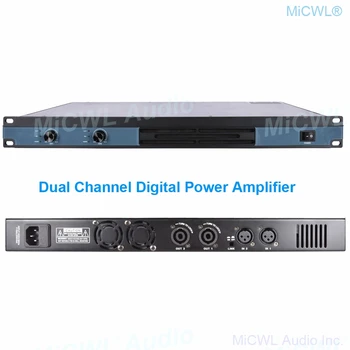 

High Power 2600W Dual Channel Digital Power Amplifier Stage home Karaoke Microphone vocal concert AMP Adjustable volume