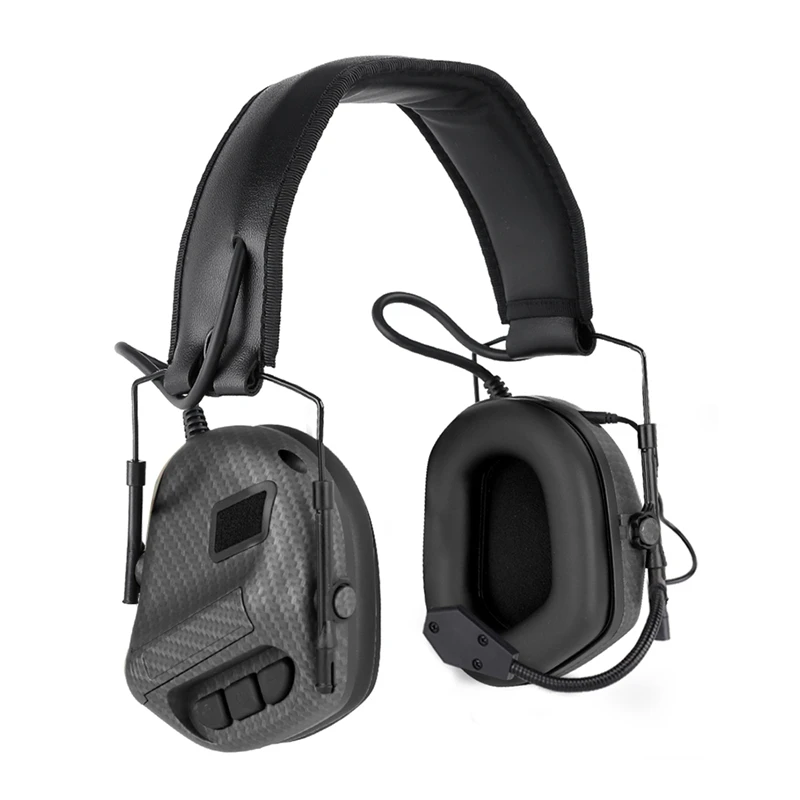 Tactical) Headphone Noise Cancellation Pickup Headset Hunting Shooting Game Accessories - Цвет: CF