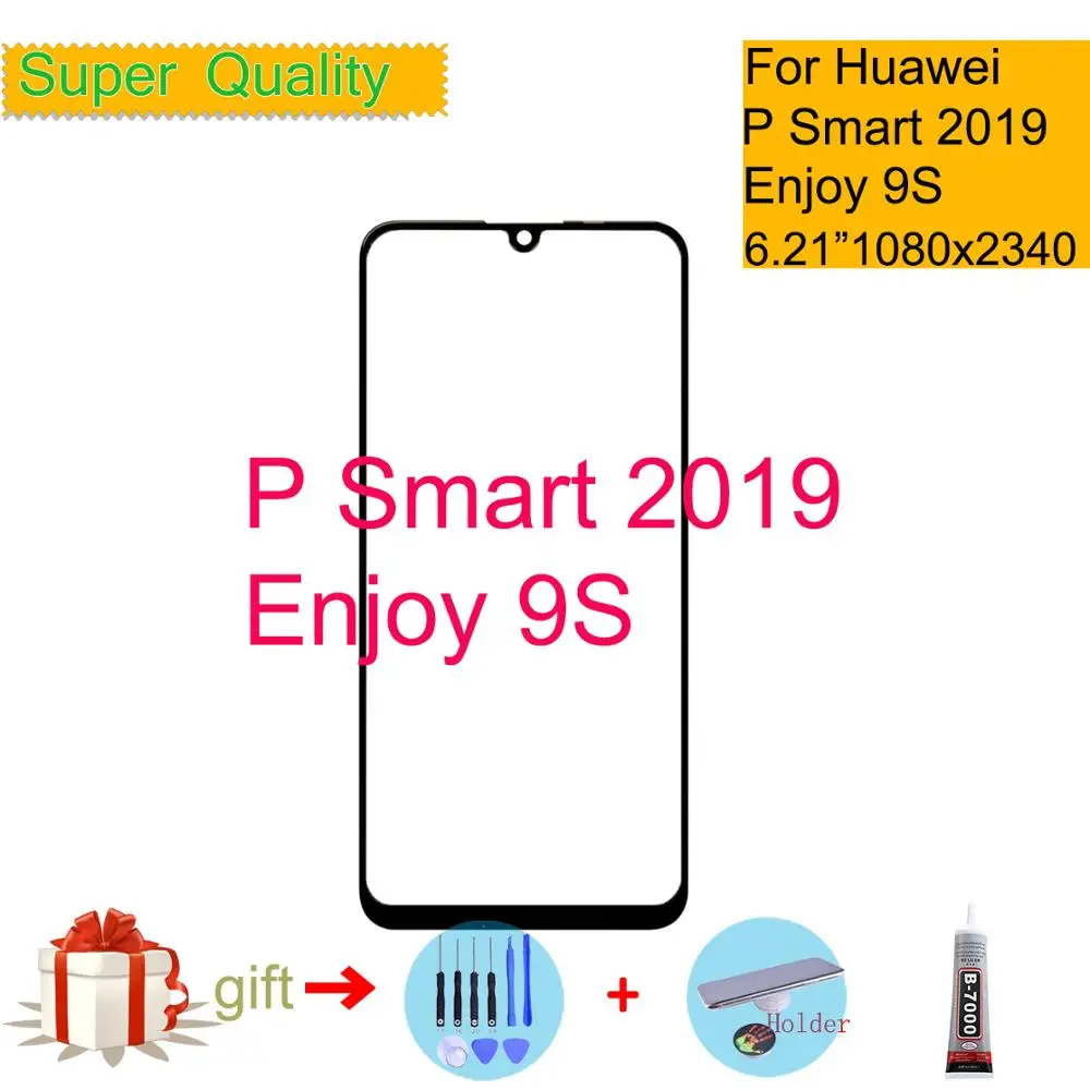 6 21 &quotдля Huawei P Smart 2019 Φ Сенсорная Панель переднее стекло внешнее для Enjoy 9S