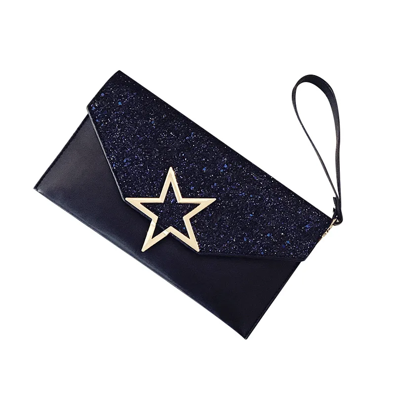 

2017 Autumn And Winter New Style Sequin WOMEN'S Handbag Fashion Simple Square Sling Bag Korean-style Fashion Shoulder Cross-body