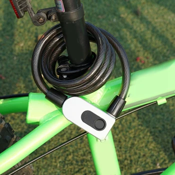 

Rechargeable Fingerprint Chain Lock Bicycle Safe Anti-Theft Outdoor Bike Chain Door Lock Security Cycling