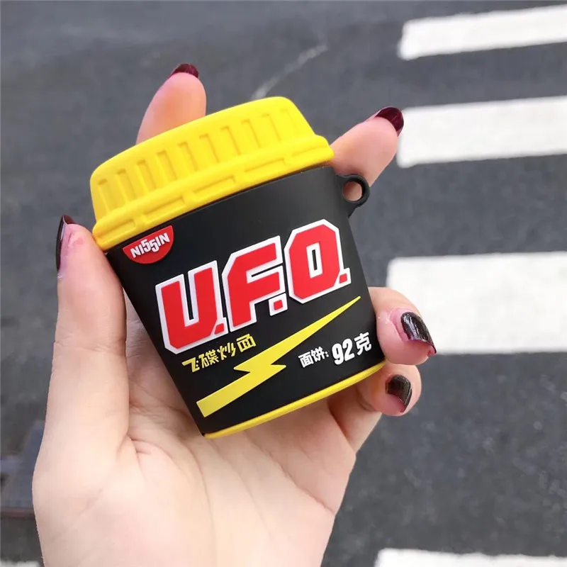 3D Cute Earphone Case for Airpods 2 1 Anime Silicone Headphone Protector Cover Apple For Earpods couqe |