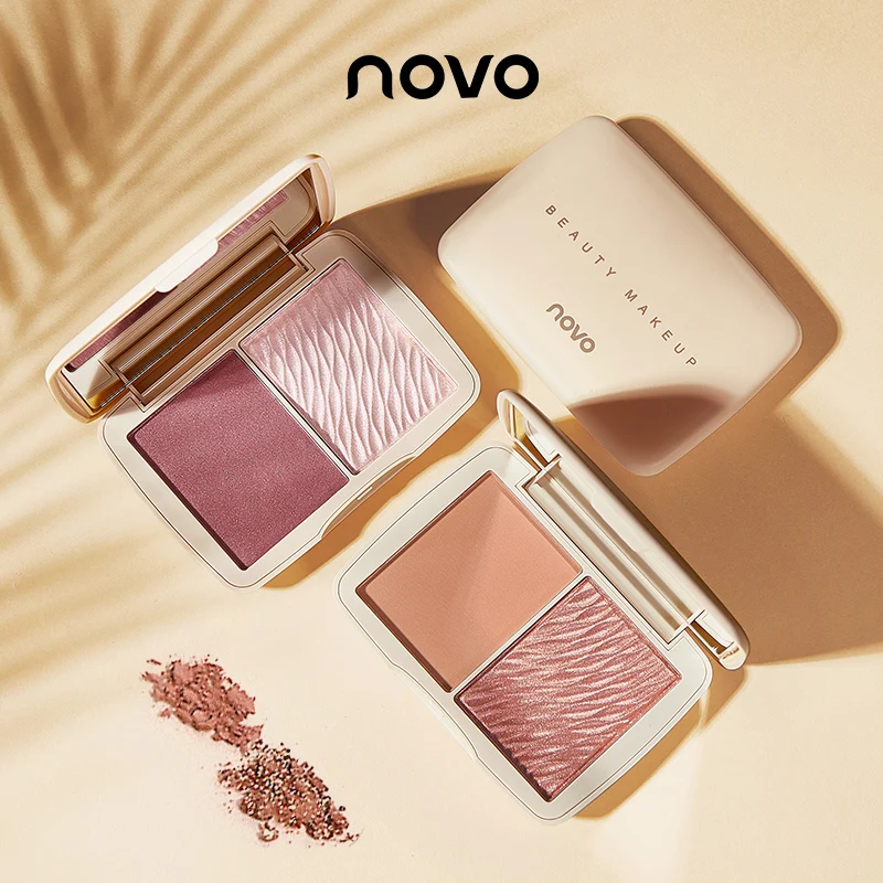 

Brilliant Facial Contouring Shimmer Matte Highlights Palette Blush Eyeshadow Lasting Smooth Powder Pigmented Natural Face Makeup