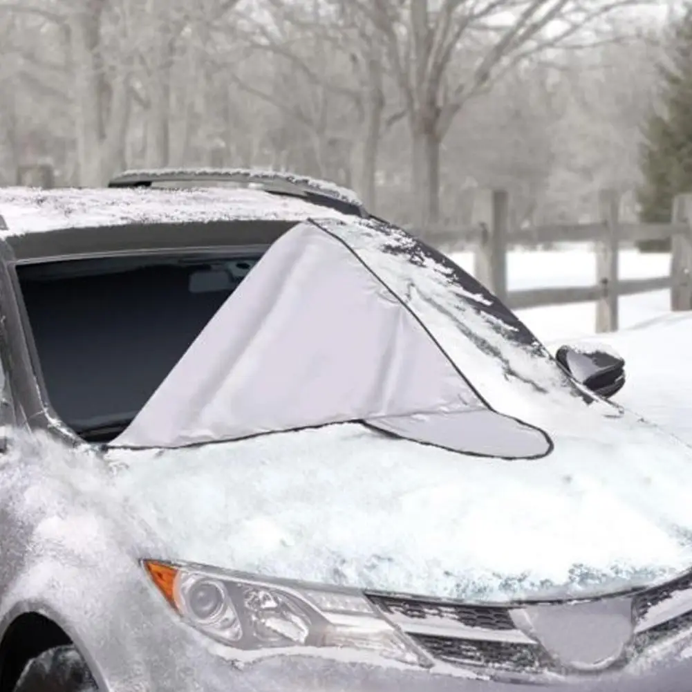 

Shade Fornt Rear Windshield Cover Shields Car Windshield Cover Protector Snow Blocked Car Covers Snow Ice Protector Visor Sun