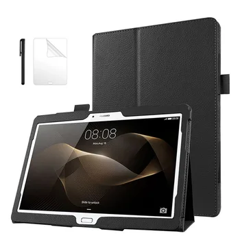 

Litch Smart leather Case for Huawei M2 10 M2-A01L / M2-A01M / M2-A01W 10.1 inch Funda cover for Huawei m2 10.0 tablet case