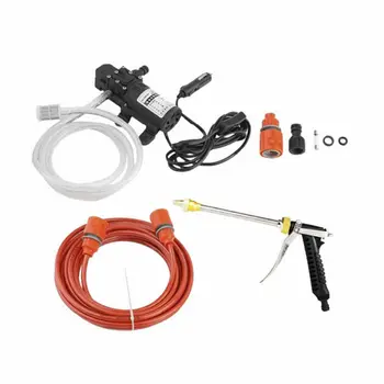 

Portable 12V Car High Pressure Washer Water Pump Kit Jet Wash Cleaner Hose Van For Car Caravan Outdoor Camping Travel