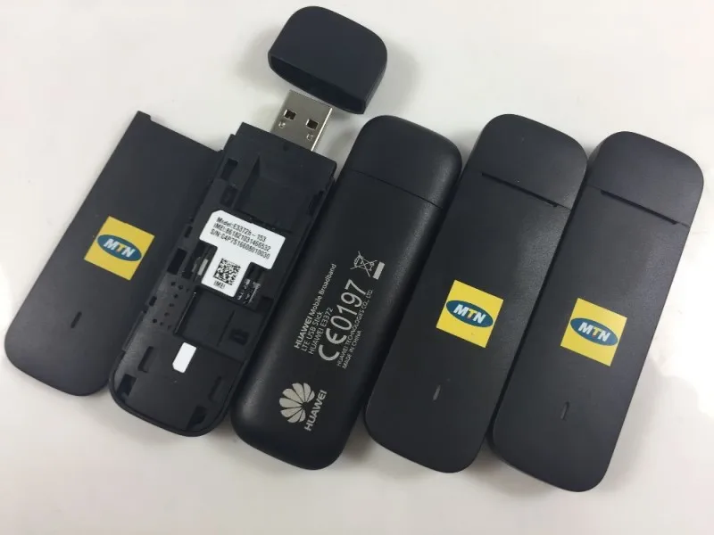 Разблокированный huawei E3372 E3372h-153 4G LTE 150 Мбит/с USB модем LTE беспроводной USB ключ+ большая 1 шт. антенна