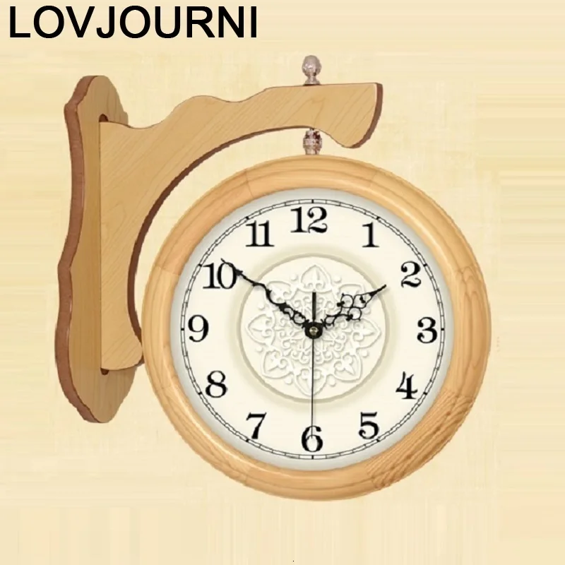 Часы Saatleri De Shabby Chic Murale современный дизайн Klokken Wandklokken Reloj Pared Horloge росписи Klok Duvar Saati