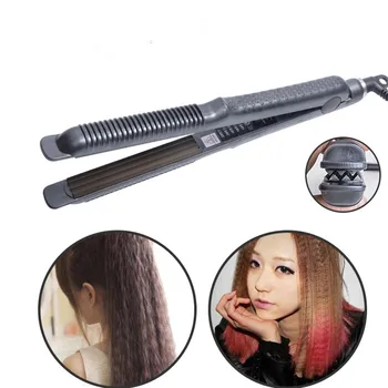 

DropShipping Ceramic Electronic Hair Straighteners Dry & Wet Professional Curler Styling Tools Electric Splint Wave Small Curler