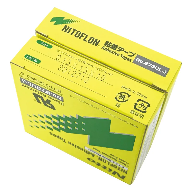10 шт. 973UL-S Nitto Denko NITOFLON 13 мм PTFE стекловолоконная лента Nitto