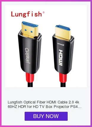 Lungfish длинный HDMI кабель 5 м 7,5 м 10 м 15 м 20 м кабель HDMI 1080 P 3D для сплиттера переключатель PS4 светодиодный ТВ коробка xbox проектор компьютер