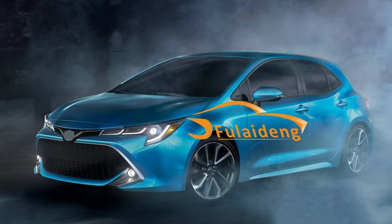 4 шт. для Toyota Corolla хэтчбек ABS Хромированная Боковая дверь корпус литья полосы крышка отделка автомобиля Стайлинг Аксессуары