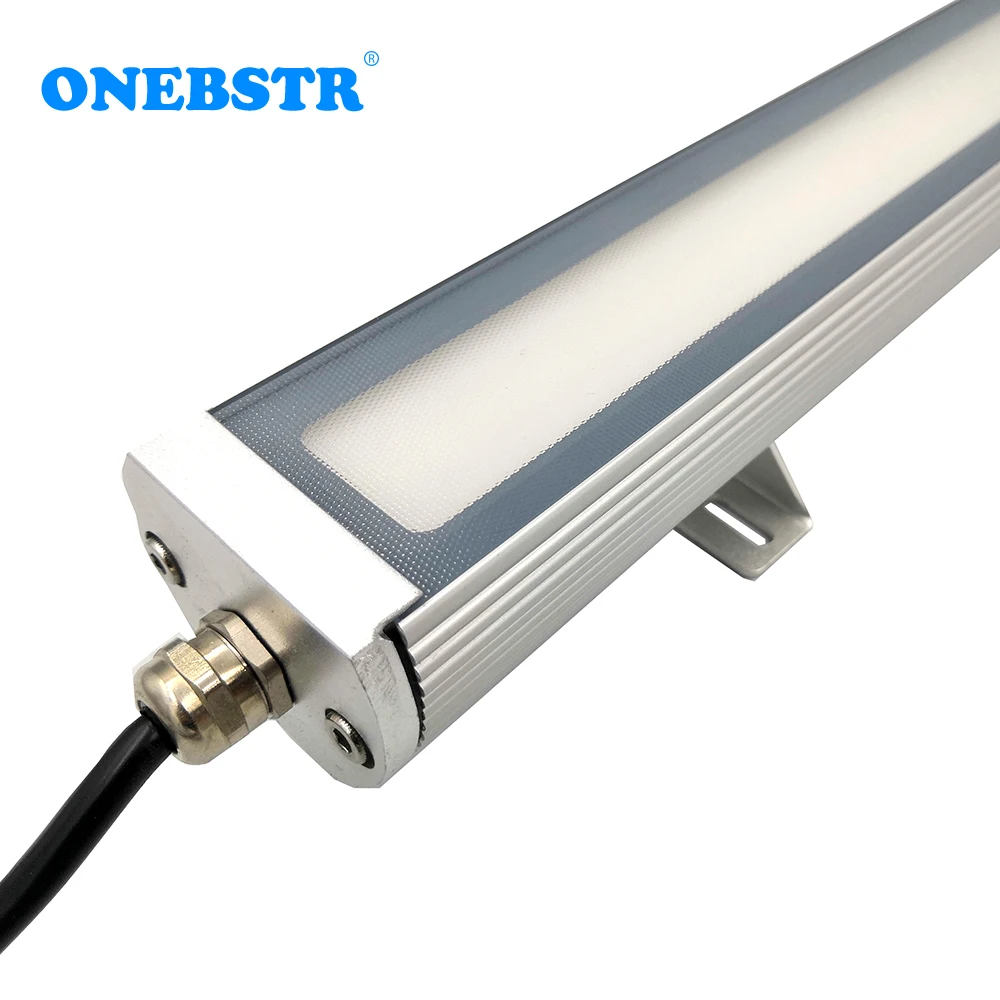 28W LED Panel Light CNC Machine Tool Work Lamp 24V/220V Waterproof Explosion-Proof Lighting Sliding Mounting AC/DC